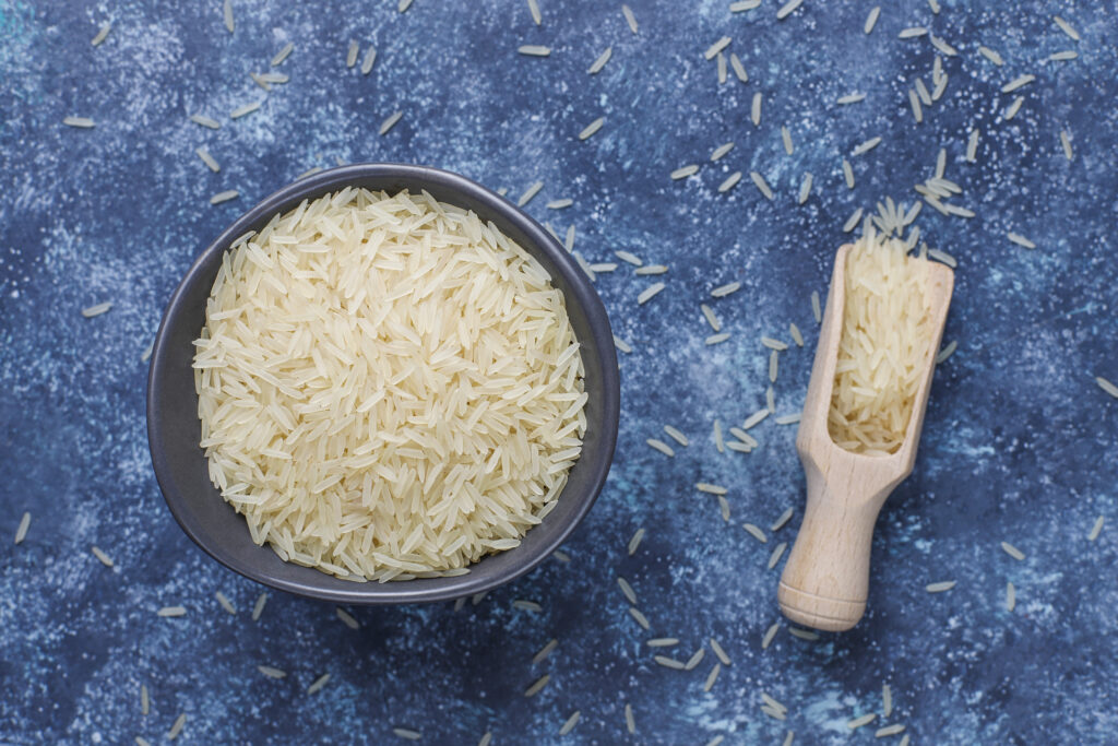 White Sella Basmati Rice
